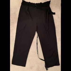 Black Tapered Trouser Pants Size 2x